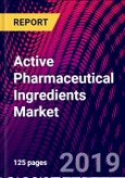 Active Pharmaceutical Ingredients Market, by Manufacturer, by Synthesis, by Drug, by Therapeutic, by Region; Trend Analysis, Competitive Market Share & Forecast, 2015-2025- Product Image