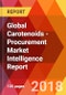 Global Carotenoids - Procurement Market Intelligence Report - Product Thumbnail Image