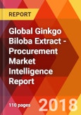 Global Ginkgo Biloba Extract - Procurement Market Intelligence Report- Product Image