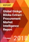 Global Ginkgo Biloba Extract - Procurement Market Intelligence Report - Product Thumbnail Image