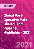 Global Post-Operative Pain Clinical Trial Pipeline Highlights - 2021- Product Image
