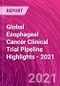 Global Esophageal Cancer Clinical Trial Pipeline Highlights - 2021 - Product Thumbnail Image