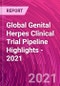 Global Genital Herpes Clinical Trial Pipeline Highlights - 2021 - Product Thumbnail Image
