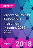 Report on China's Automobile Instrument Industry, 2018-2022- Product Image