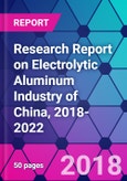 Research Report on Electrolytic Aluminum Industry of China, 2018-2022- Product Image