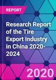 Research Report of the Tire Export Industry in China 2020-2024- Product Image