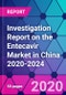 Investigation Report on the Entecavir Market in China 2020-2024 - Product Thumbnail Image