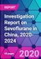 Investigation Report on Sevoflurane in China, 2020-2024 - Product Thumbnail Image