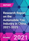 Research Report on the Automobile Tire Industry in China, 2021-2025- Product Image