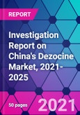 Investigation Report on China's Dezocine Market, 2021-2025- Product Image