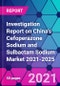 Investigation Report on China's Cefoperazone Sodium and Sulbactam Sodium Market 2021-2025 - Product Thumbnail Image