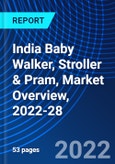 India Baby Walker, Stroller & Pram, Market Overview, 2022-28- Product Image