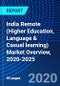 India Remote (Higher Education, Language & Casual learning) Market Overview, 2020-2025 - Product Image