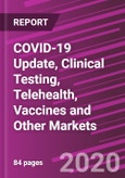 COVID-19 Update, Clinical Testing, Telehealth, Vaccines and Other Markets- Product Image
