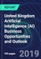 United Kingdom Artificial Intelligence (AI) Business Opportunities and Outlook Databook Series (2016-2025) - AI Market Size / Spending Across 18 Sectors, 140+ Application Segments, AI Domains, and Technology (Applications, Services, Hardware) - Product Thumbnail Image