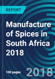 Manufacture of Spices in South Africa 2018- Product Image