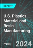 U.S. Plastics Material and Resin Manufacturing: Analytics, Extensive Financial Benchmarks, Metrics and Revenue Forecasts to 2030- Product Image