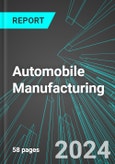 Automobile (Car) Manufacturing (incl. Autonomous or Self-Driving) (U.S.): Analytics, Extensive Financial Benchmarks, Metrics and Revenue Forecasts to 2030, NAIC 336111- Product Image
