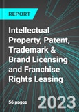 Intellectual Property, Patent, Trademark & Brand Licensing and Franchise Rights Leasing (U.S.): Analytics, Extensive Financial Benchmarks, Metrics and Revenue Forecasts to 2027- Product Image