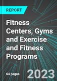 Fitness Centers, Gyms and Exercise and Fitness Programs (U.S.): Analytics, Extensive Financial Benchmarks, Metrics and Revenue Forecasts to 2027- Product Image