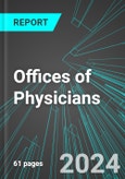 Offices of Physicians (U.S.): Analytics, Extensive Financial Benchmarks, Metrics and Revenue Forecasts to 2030, NAIC 621100- Product Image
