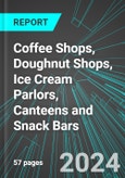 Coffee Shops, Doughnut Shops, Ice Cream Parlors, Canteens and Snack Bars (U.S.): Analytics, Extensive Financial Benchmarks, Metrics and Revenue Forecasts to 2030, NAIC 722515- Product Image