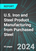 U.S. Iron and Steel Product (Pipes, Tubes and Conduit) Manufacturing from Purchased Steel: Analytics, Extensive Financial Benchmarks, Metrics and Revenue Forecasts to 2030- Product Image
