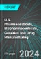 U.S. Pharmaceuticals, Biopharmaceuticals, Generics and Drug Manufacturing: Analytics, Extensive Financial Benchmarks, Metrics and Revenue Forecasts to 2030 - Product Thumbnail Image