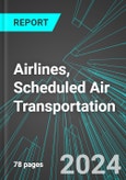 Airlines, Scheduled Air Transportation (U.S.): Analytics, Extensive Financial Benchmarks, Metrics and Revenue Forecasts to 2030, NAIC 481100- Product Image