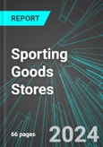 Sporting Goods Stores (U.S.): Analytics, Extensive Financial Benchmarks, Metrics and Revenue Forecasts to 2030, NAIC 451110- Product Image
