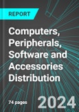 Computers, Peripherals, Software and Accessories Distribution (U.S.): Analytics, Extensive Financial Benchmarks, Metrics and Revenue Forecasts to 2030, NAIC 423430- Product Image