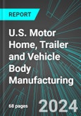 U.S. Motor Home, Trailer and Vehicle Body Manufacturing: Analytics, Extensive Financial Benchmarks, Metrics and Revenue Forecasts to 2030- Product Image