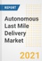 Autonomous Last Mile Delivery Market Forecasts and Opportunities, 2021- Trends, Outlook and Implications of COVID-19 to 2028 - Product Image
