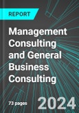 Management Consulting and General Business Consulting (including Human Resources) (U.S.): Analytics, Extensive Financial Benchmarks, Metrics and Revenue Forecasts to 2030, NAIC 541610- Product Image