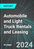 Automobile (Car) and Light Truck Rentals and Leasing (U.S.): Analytics, Extensive Financial Benchmarks, Metrics and Revenue Forecasts to 2030, NAIC 532100- Product Image