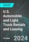 U.S. Automobile (Car) and Light Truck Rentals and Leasing: Analytics, Extensive Financial Benchmarks, Metrics and Revenue Forecasts to 2030 - Product Thumbnail Image
