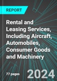 Rental and Leasing Services, Including Aircraft, Automobiles (Cars), Consumer Goods and Machinery (Broad-Based) (U.S.): Analytics, Extensive Financial Benchmarks, Metrics and Revenue Forecasts to 2030, NAIC 532000- Product Image