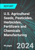 U.S. Agricultural Seeds, Pesticides, Herbicides, Fertilizers and Chemicals Manufacturing: Analytics, Extensive Financial Benchmarks, Metrics and Revenue Forecasts to 2030- Product Image