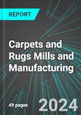 Carpets (Carpeting and Floor Coverings) and Rugs Mills and Manufacturing (U.S.): Analytics, Extensive Financial Benchmarks, Metrics and Revenue Forecasts to 2030, NAIC 314110- Product Image