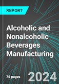 Alcoholic and Nonalcoholic Beverages Manufacturing (U.S.): Analytics, Extensive Financial Benchmarks, Metrics and Revenue Forecasts to 2027- Product Image