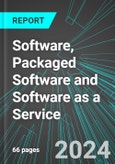 Software (Business and Consumer), Packaged Software and Software as a Service (SaaS) (U.S.): Analytics, Extensive Financial Benchmarks, Metrics and Revenue Forecasts to 2030, NAIC 511200- Product Image