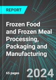 Frozen Food and Frozen Meal Processing, Packaging and Manufacturing (U.S.): Analytics, Extensive Financial Benchmarks, Metrics and Revenue Forecasts to 2030, NAIC 311410- Product Image