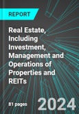 Real Estate, Including Investment, Management and Operations of Properties and REITs (Broad-Based) (U.S.): Analytics, Extensive Financial Benchmarks, Metrics and Revenue Forecasts to 2030, NAIC 531000- Product Image