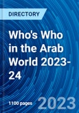 Who's Who in the Arab World 2023-24- Product Image