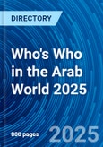 Who's Who in the Arab World 2025- Product Image