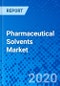 Pharmaceutical Solvents Market - Size, Share, Outlook, and Opportunity Analysis, 2019 - 2027 - Product Thumbnail Image