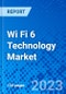 Wi Fi 6 Technology Market, By Component, By End User, By Industry Vertical, By Geography (North America, Latin America, Europe, Asia Pacific, and Middle East & Africa) - Size, Share, Outlook, and Opportunity Analysis, 2023 - 2030 - Product Image