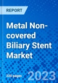 Metal Non-Covered Biliary Stent Market - Size, Share, Outlook, and Opportunity Analysis, 2019 - 2027- Product Image