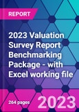 2023 Valuation Survey Report Benchmarking Package - with Excel working file- Product Image