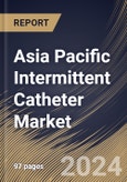 Asia Pacific Intermittent Catheter Market Size, Share & Trends Analysis Report By Product (Uncoated, and Coated), By Coated Type (Hydrophilic, Antimicrobial, and Others), By Indication, By End User, By Category, By Country and Growth Forecast, 2023 - 2030- Product Image